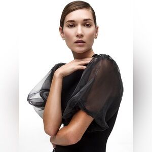 NWT Brochu Walker Marie Top black XS